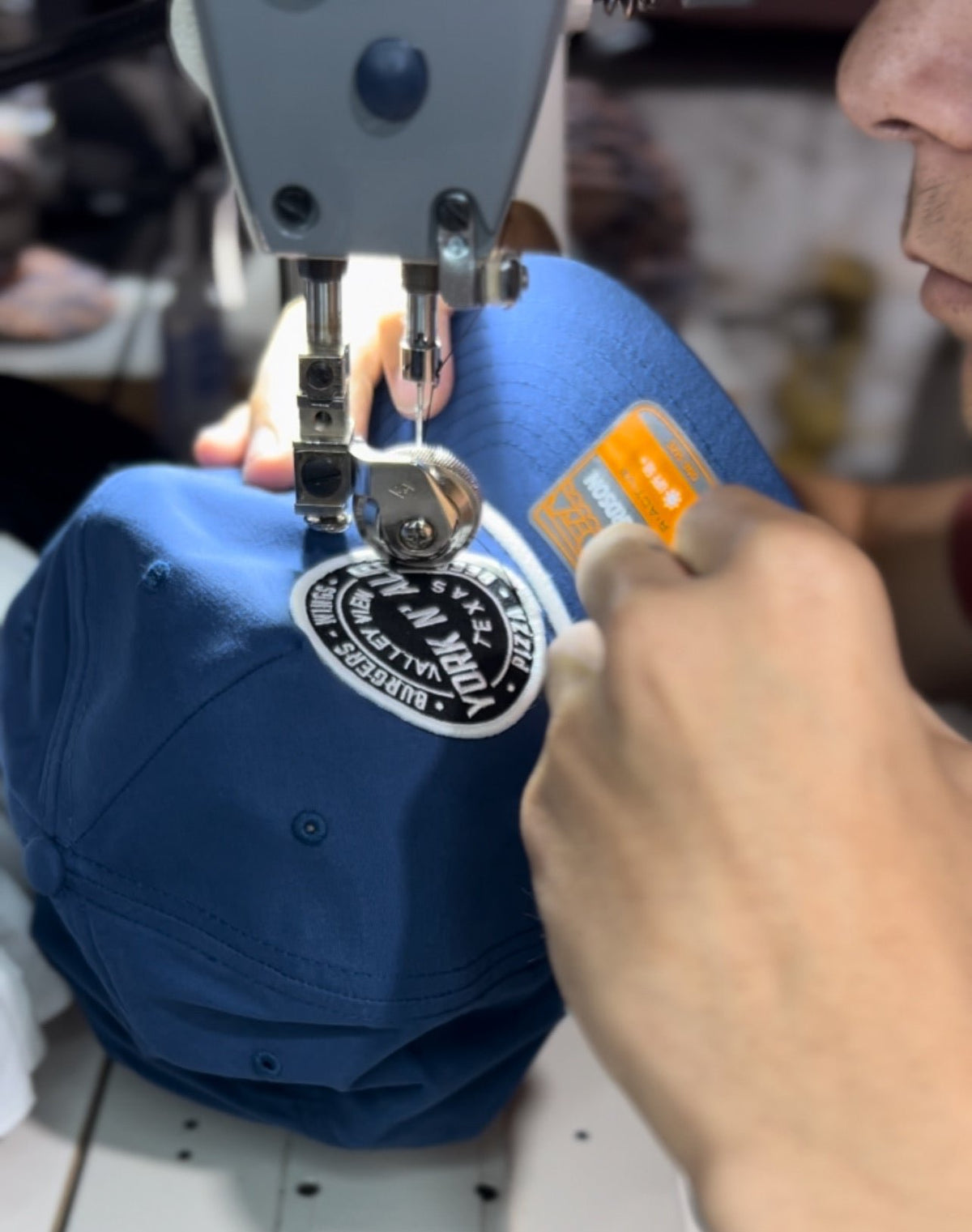 Embroidered patch hats
